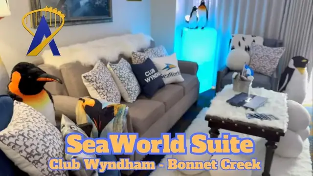 'Video thumbnail for SeaWorld Suite at Club Wyndham Bonnet Creek in Orlando'