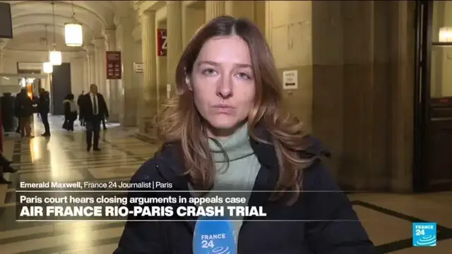 Video thumbnail for Victims’ families seek closure at Rio-Paris crash appeals trial