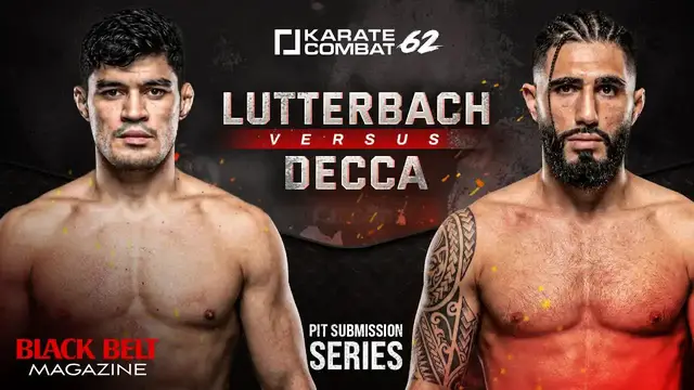 Video thumbnail for Blackbelt Magazine: Joilton Lutterbach vs Charlie Decca | Full Fight | Karate Combat 62