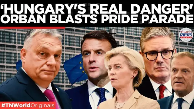 Video thumbnail for Hungary Declares War on LGBTQ+ 'Brainwashing' in Schools, Blames EU & Opposition | Times Now World