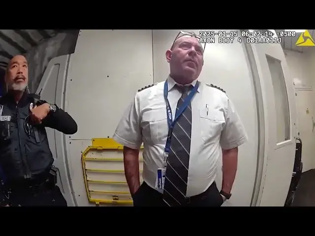 Video thumbnail for RAW VIDEO: Southwest Airlines Pilot Arrested for DUI