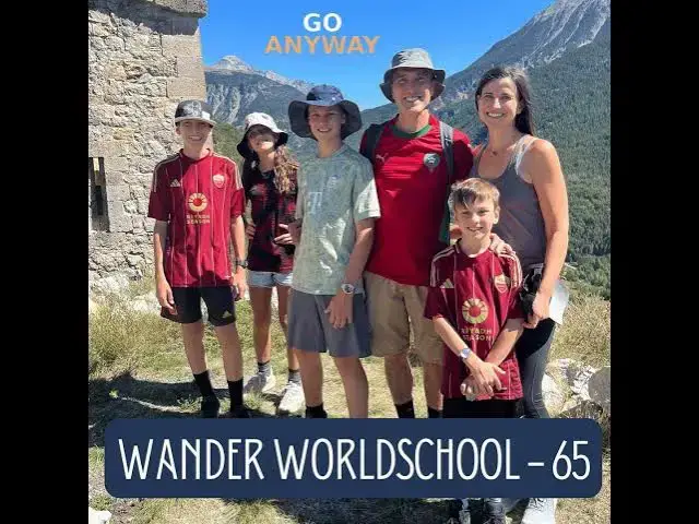 Video thumbnail for 65. Go Anyway: Sabbaticals, Chronic Disease and Family of 6 Travel with Dr. Sarah Gebauer