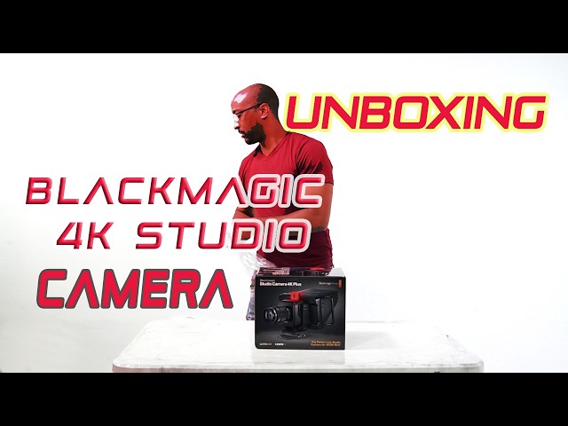 Video thumbnail for Unboxing Blackmagic Design Studio Camera 4K Plus built for ATEM Mini | #mainstream entertainment