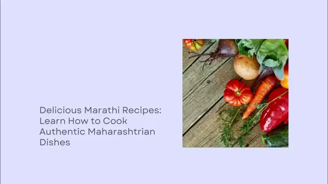 Video thumbnail for Delicious Marathi Recipes | Maharashtrian dishes | Maharashtrian vegetarian recipes