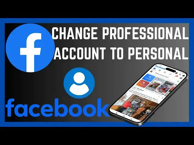 'Video thumbnail for How To Convert Facebook Professional Account To Personal Account'