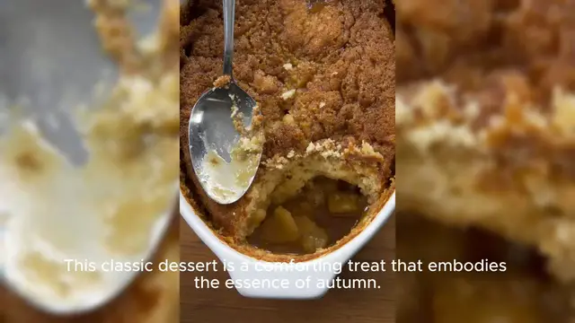 Video thumbnail for Apple Cobbler Recipe
