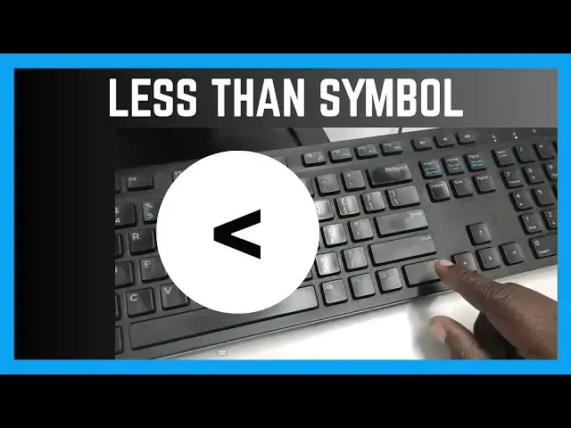 'Video thumbnail for How To Insert Less Than Sign On A Document | Keyboard Symbols'