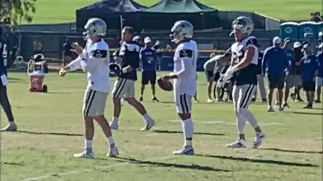 Video thumbnail for law nation sports: dallas cowboys training camp: dak prescott, ezekiel elliott & offensive line analysis