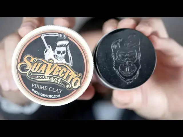 'Video thumbnail for Compared: Slick Gorilla Clay Pomade vs Suavecito Firme Clay'