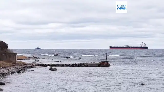 Video thumbnail for Ukraine strikes Russian shadow fleet tanker in Mediterranean