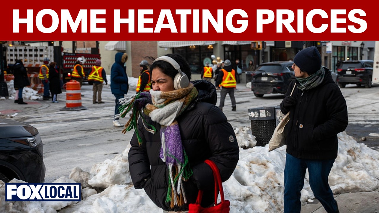 Video thumbnail for Home heating oil prices surge during ongoing NYC cold stretch