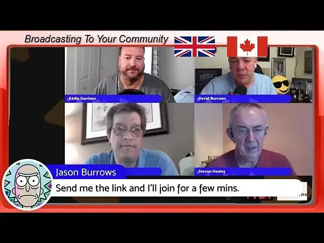 Video thumbnail for Broadcasting to your community with David Burrows and Steven Healey.