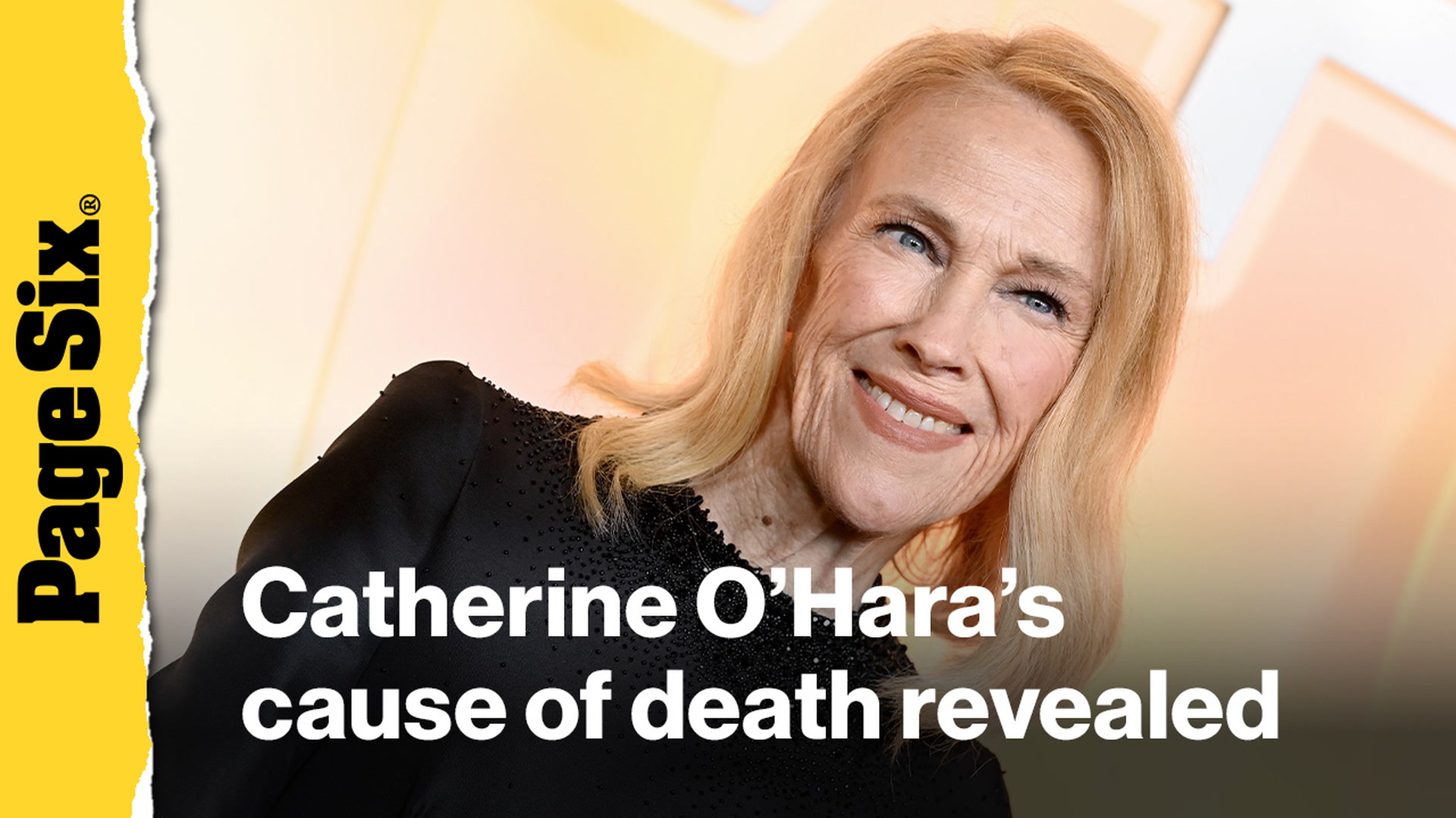 Video thumbnail for Catherine O'Hara's cause of death revealed