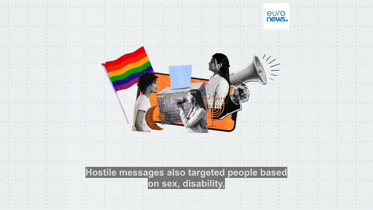 Video thumbnail for Online hate speech: Who faces the most online toxicity in Europe?