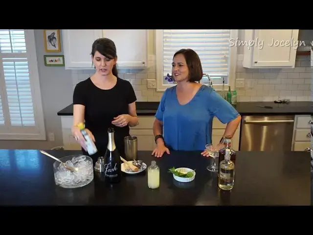 Video thumbnail for How to Make an Old Cuban - Simply Jocelyn Cocktails