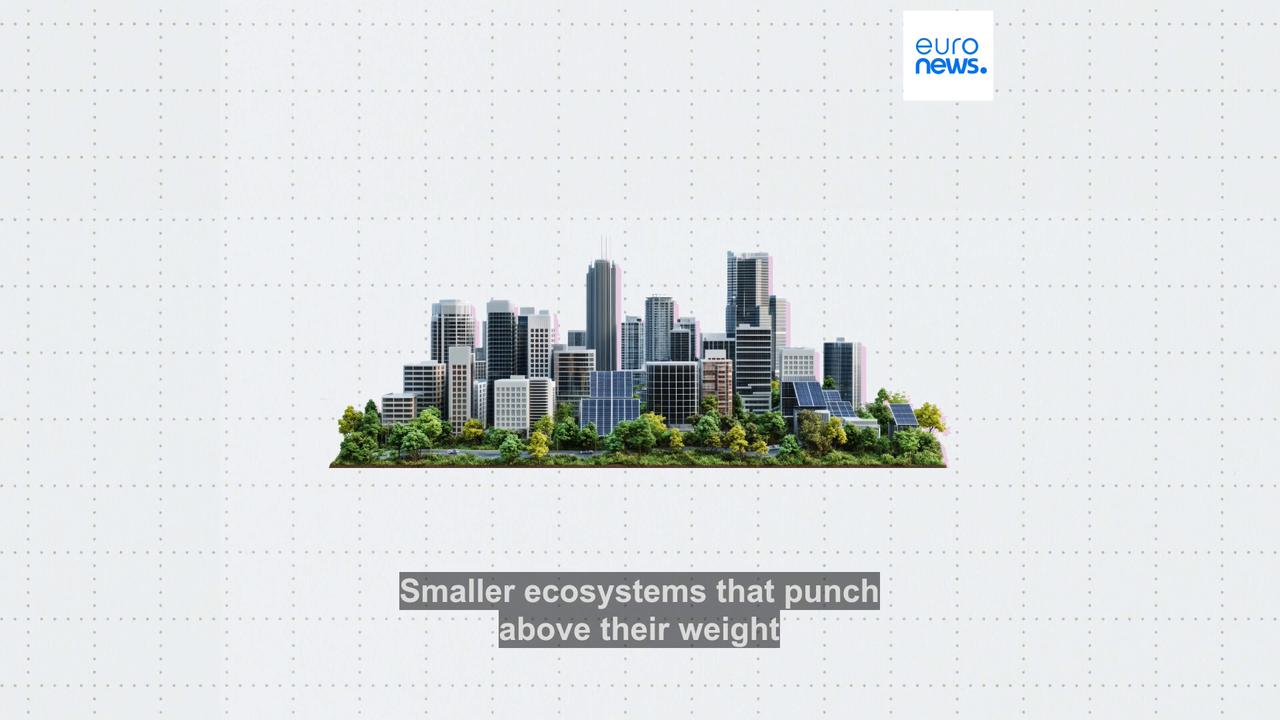 Video thumbnail for Small but mighty: The tiny tech hubs driving Europe up global tech rankings