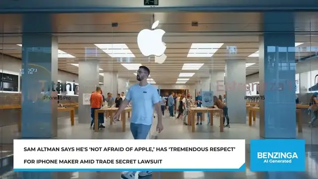 Video thumbnail for Altman Praises Apple