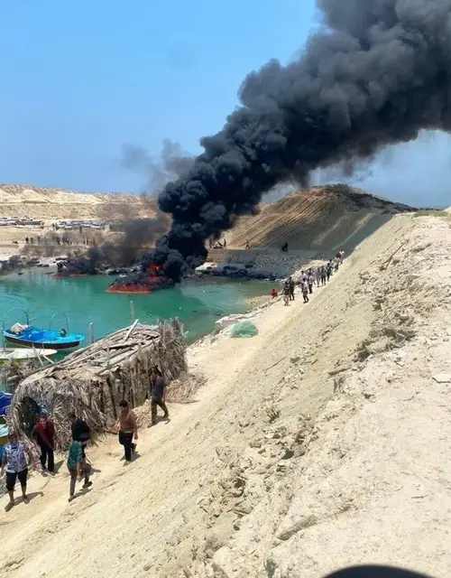 Video thumbnail for US expands Iran strikes Iran hitting  fishing piers near nuclear plant