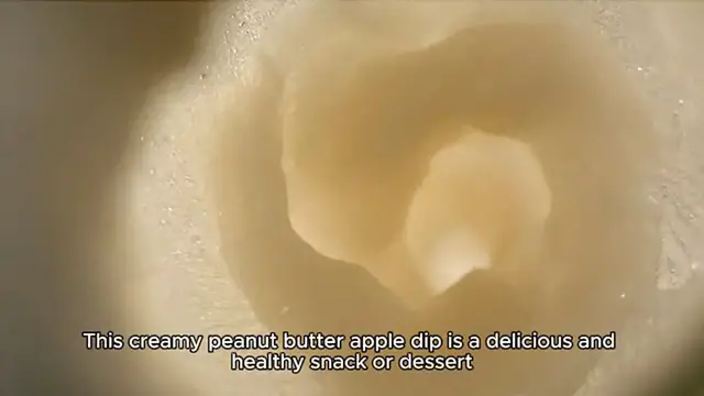 'Video thumbnail for Peanut Butter Apple Dip'
