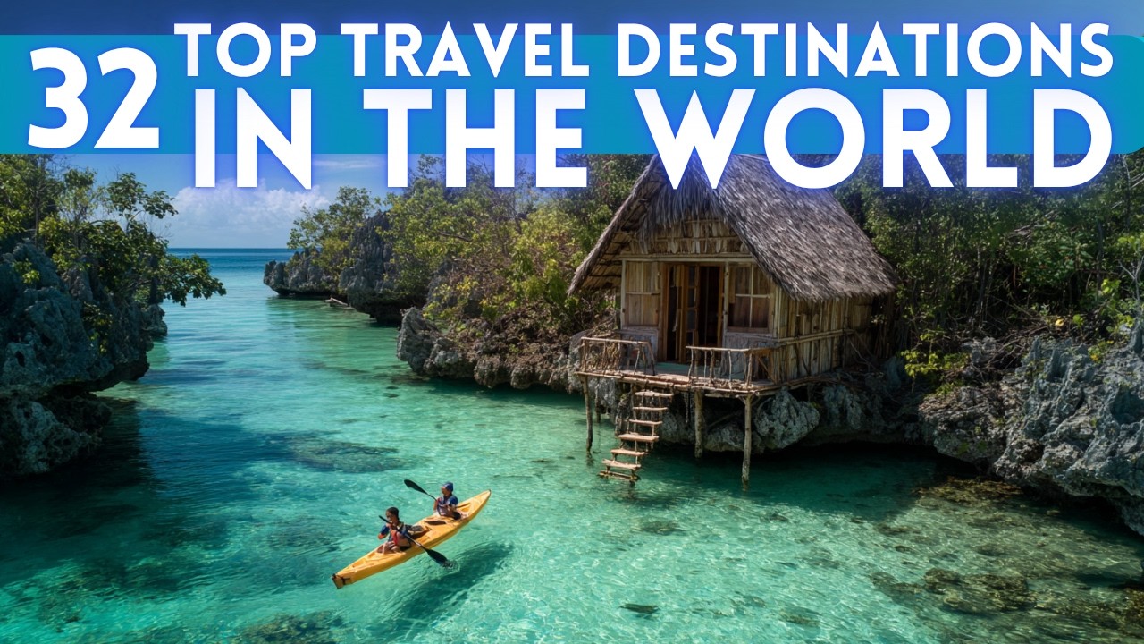 Video thumbnail for Top 32 Travel Destinations in The World 4K