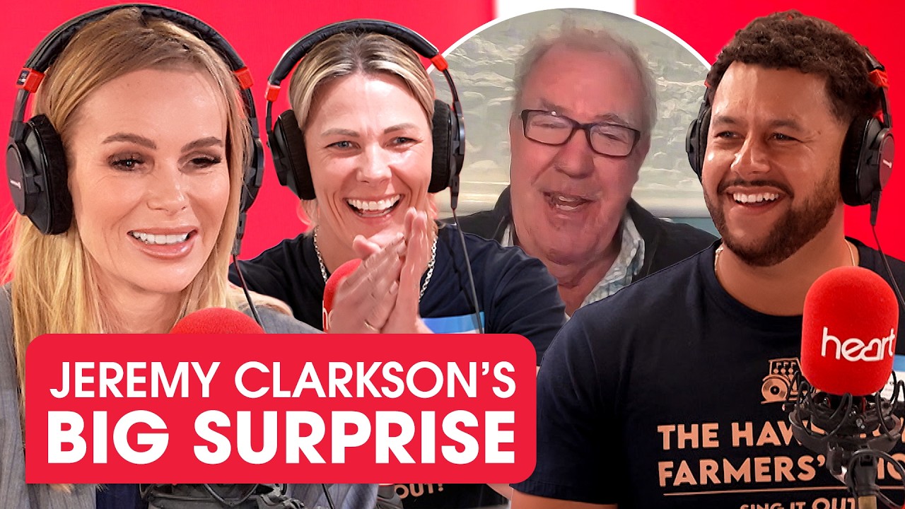 Video thumbnail for Jeremy Clarkson surprises BGT's Hawkstone Farmers Choir and spills Clarkson's Farm spoilers