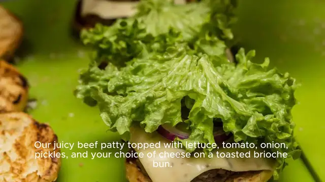 Video thumbnail for Hamburger Heaven Menu