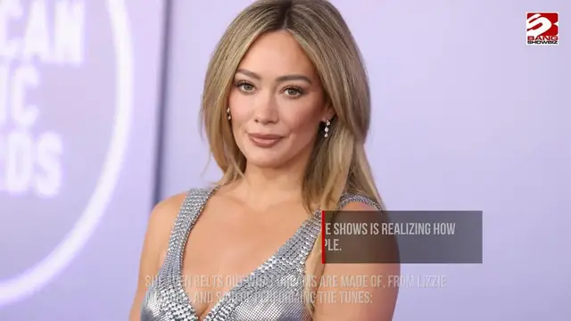 Video thumbnail for Hilary Duff says nostalgic fans feel like a 'badge of honour'