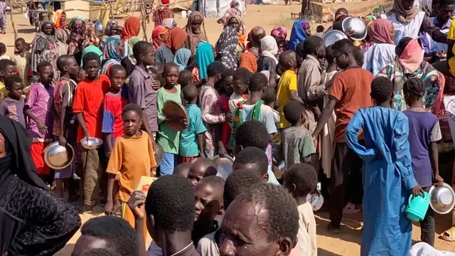 'Video thumbnail for Survivors escaping RSF violence in Sudan's el-Fasher face dire humanitarian needs'