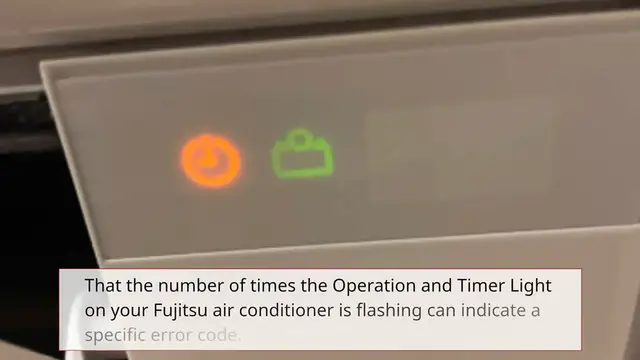Video thumbnail for Fujitsu Operation and Timer Light Flashing 10 Times_ Troubleshooting Tips and Fixes