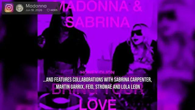 Video thumbnail for Madonna forced to withdraw from London Pride over safety concerns.