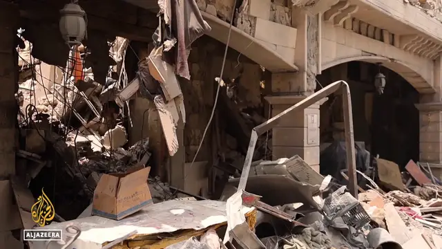 Video thumbnail for Lebanon's heritage in the firing line: Israeli strikes damage historic sites in the south