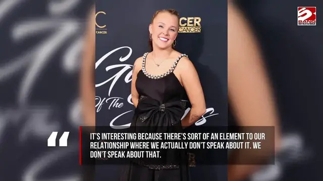 Video thumbnail for JoJo Siwa opens up about how she and Chris Hughes handle online trolling and criticism