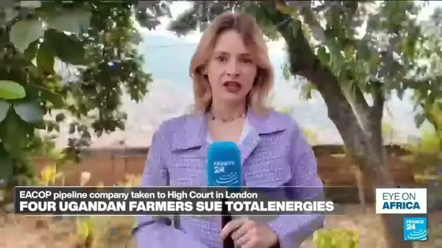 Video thumbnail for EACOP: Ugandan farmers sue UK company in London