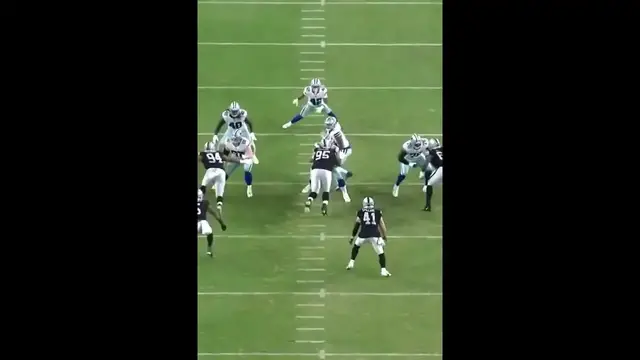 Video thumbnail for #Cowboys Cooper Beebe double-tap  Nate Tice