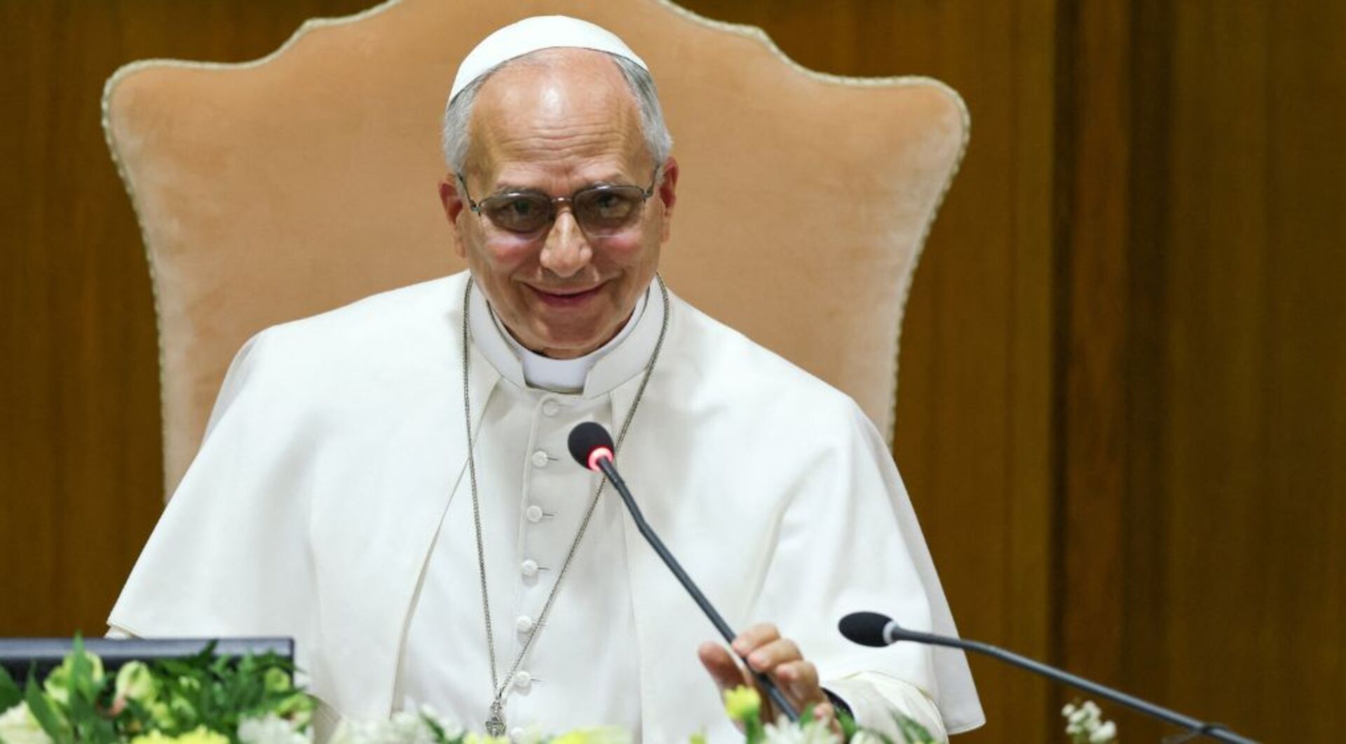 Video thumbnail for Pope Leo warns AI must be ‘disarmed’ to stop domination and death