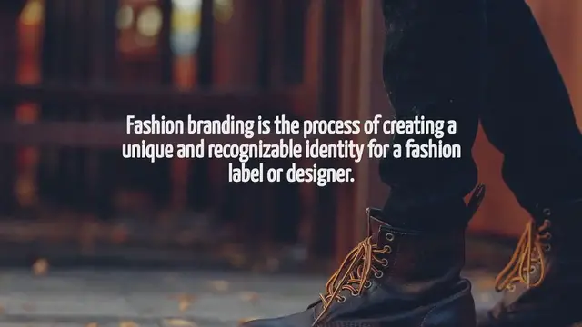 Video thumbnail for What Is Fashion Branding