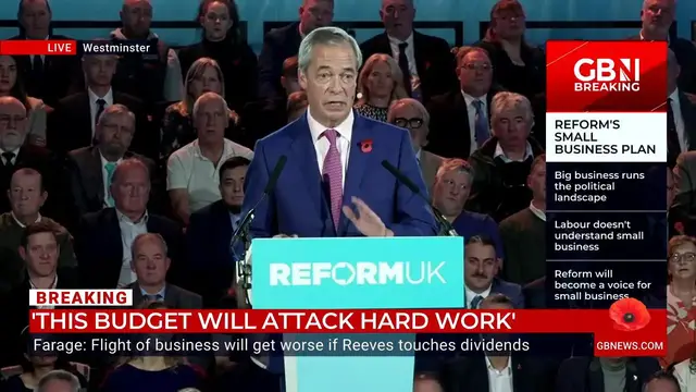 'Video thumbnail for WATCH NOW: Nigel Farage shares personal message from Donald Trump over BBC bias row'