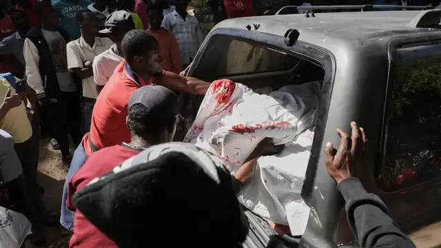 Video thumbnail for In Haitin, dozens die in gang coalition attack on a farming community