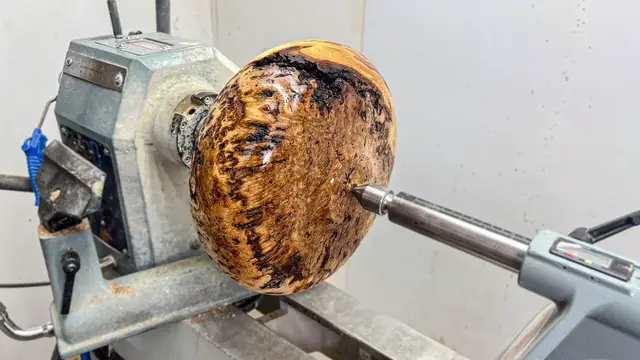 Video thumbnail for Woodturning - The Most Stunning Oak Burl I Have Ever Turned