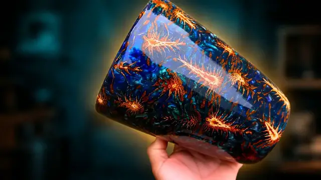 Video thumbnail for I Put Pine Cones in Epoxy and Turned THIS!