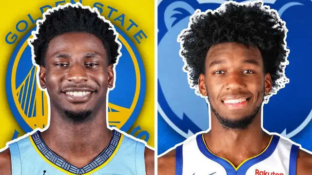 'Video thumbnail for knyt: jaren jackson jr to warriors? nba trade rumors & potential wiseman swap'