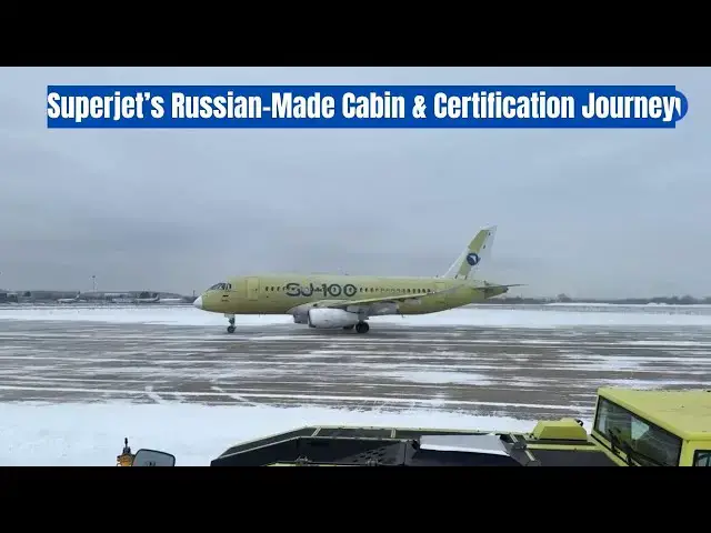 Video thumbnail for Yakovlev Director Alexander Dolotovsky on Superjet’s Future: Winglets, Cabins & More!