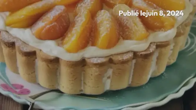 Video thumbnail for Recette Charlotte aux Abricots: Fraîcheur Estivale en Dessert