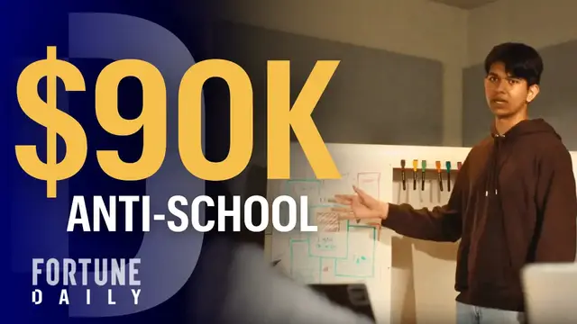 Video thumbnail for The End of College? Inside a16z’s School for Tech Titans | Fortune Daily