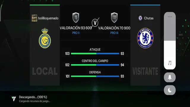 'Video thumbnail for All Nassar Vs Chelsea - Gameplay'