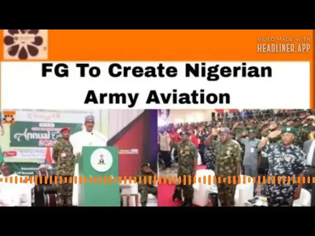 Video thumbnail for FG To Create Nigerian Army Aviation ~ OsazuwaAkonedo