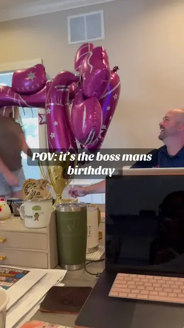 Video thumbnail for Office Staff Floods Boss with Hilariously Random Birthday Balloons