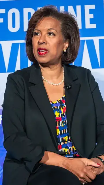 'Video thumbnail for SAIC CEO says "anachronistic" American defense strategy keeps her up at night'