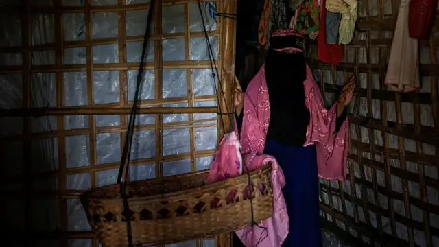 'Video thumbnail for Aid cuts force Rohingya school closures, children pushed into labour and marriage'