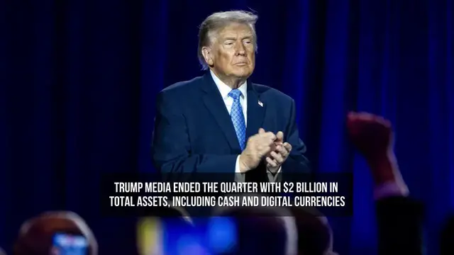 Video thumbnail for Trump Media Reports $238M Loss as Crypto Falls.
